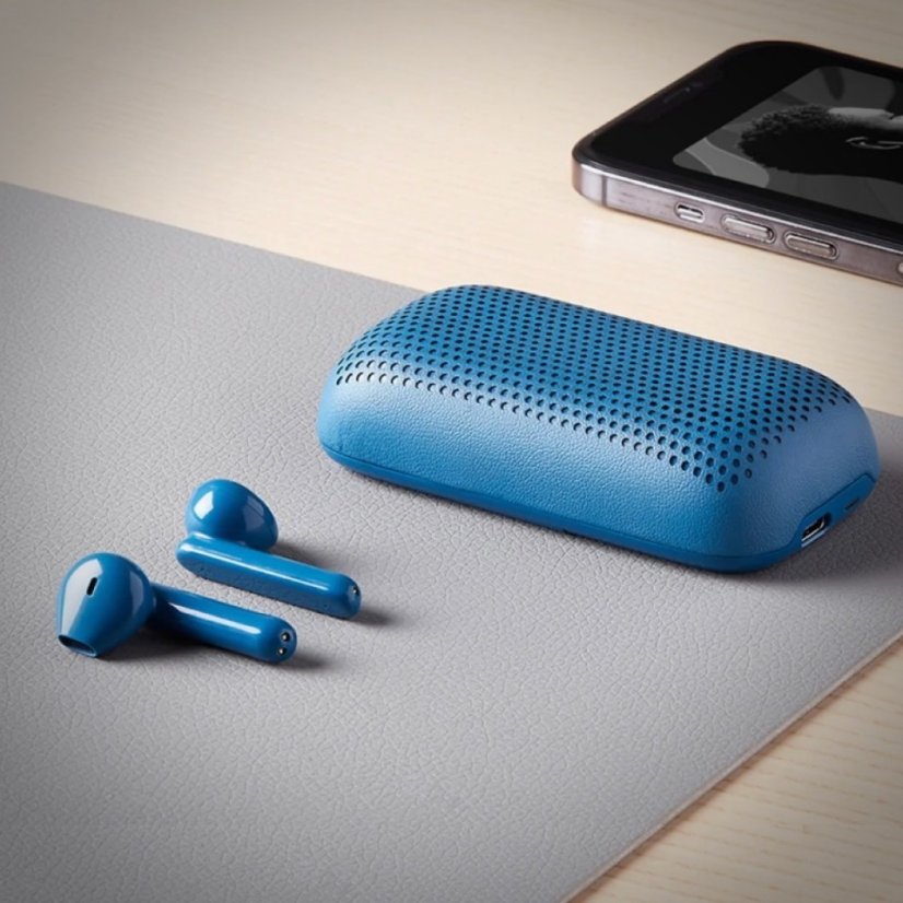 Bezdrôtové slúchadlá Speakerbuds od Lexon - Farba: Čierna
