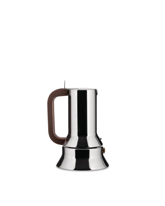 Espresso kávovar z nerezu od ALESSI