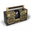 DIY kartónový bluetooth reproduktor Berlin Boombox - Druh: Yo! MTV Raps Boombox