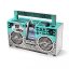 DIY kartónový bluetooth reproduktor Berlin Boombox - Druh: Yo! MTV Raps Boombox