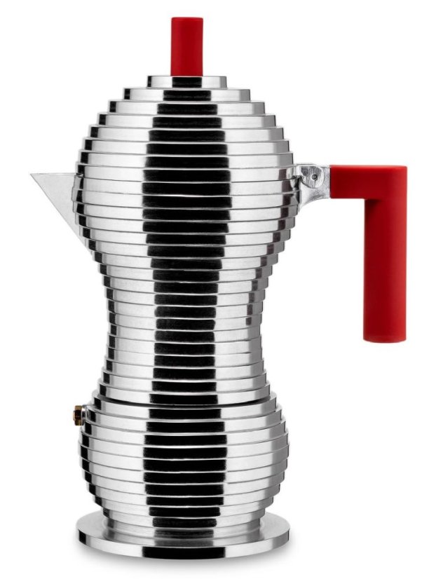 Moka kávovar Pulcina od Alessi a illy - Veľkosť: 300 ml indukcia