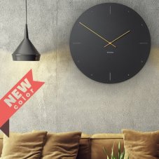 Dizajnové betónové hodiny Clockies Elements 30 zelené