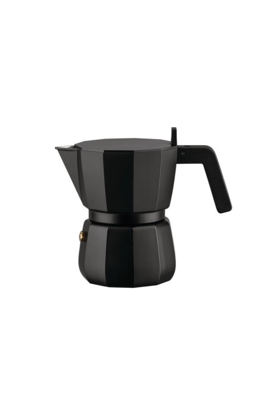 Moka – espresso kávovar z liateho hliníka od ALESSI