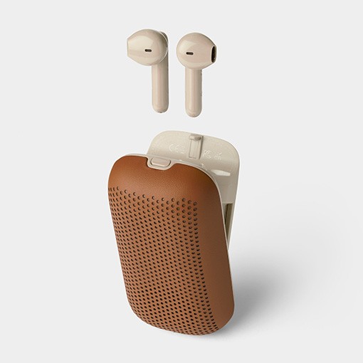 Bezdrôtové slúchadlá Speakerbuds od Lexon - Farba: Čierna