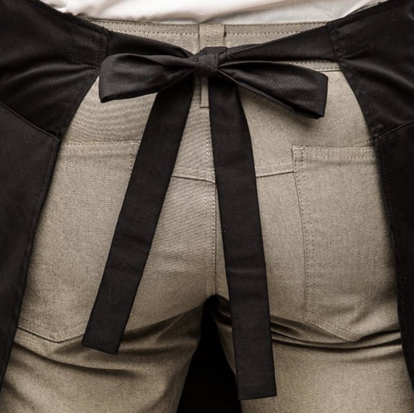 Dizajnová zástera pre pánov aj dámy Tie&Apron čierna