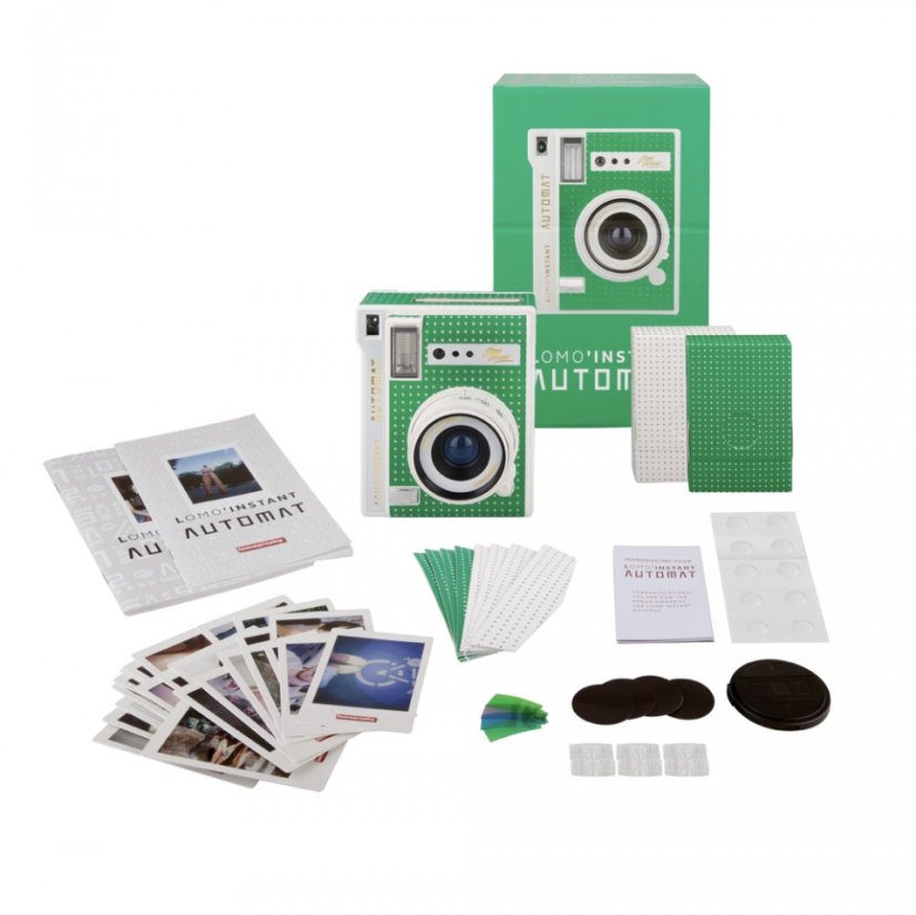 Instantný fotoaparát Lomo Instant Automat od Lomography Cabo Verde (zelený)