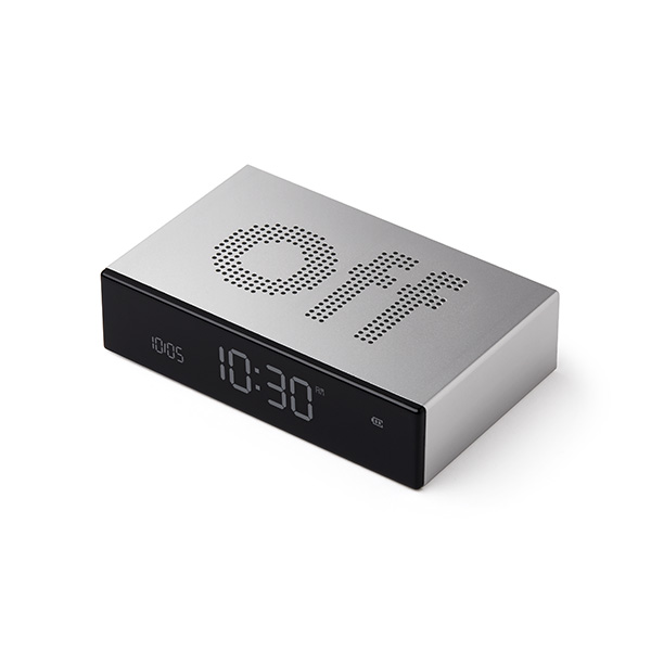 Otočný LCD budík FLIP Premium od Lexon