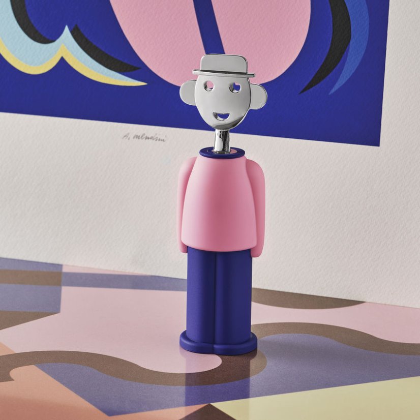 Alessandro M. – dizajnová vývrtka od Alessi - Farba: Červená a biela