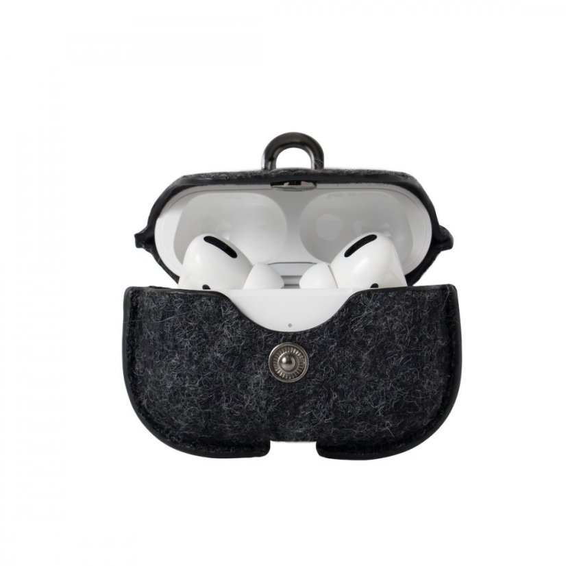 Plstený obal na AirPods pro - Farba: Antracit