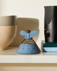 Kitchen Timer – Dizajnová kuchynská minútka od ALESSI modrá