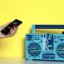 DIY kartónový bluetooth reproduktor Berlin Boombox - Druh: Yo! MTV Raps Boombox