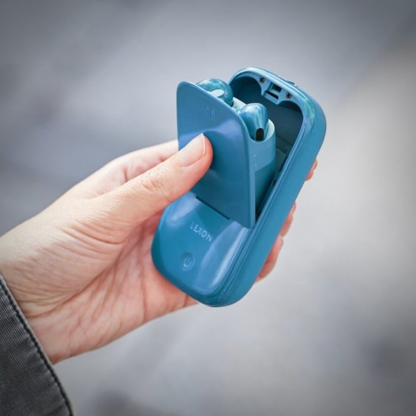 Bezdrôtové slúchadlá Speakerbuds od Lexon - Farba: Čierna