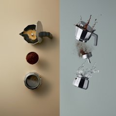 Kávovar na espresso Moka od Alessi Moka