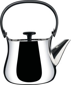 Kanvica/čajník zrkadlovo leštená od ALESSI