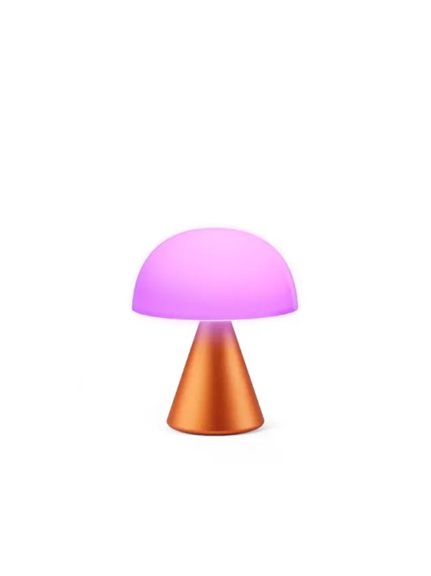 LED lampa Mina M od Lexon - Farba: Slabo ružová