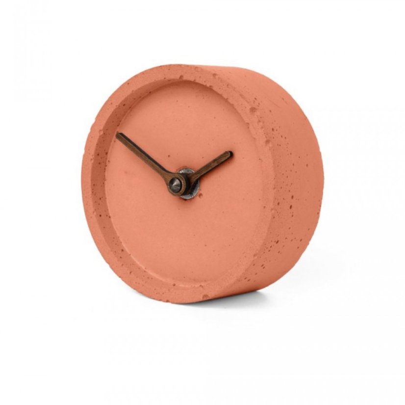 Dizajnové stolové hodiny Clockies Touch Biele
