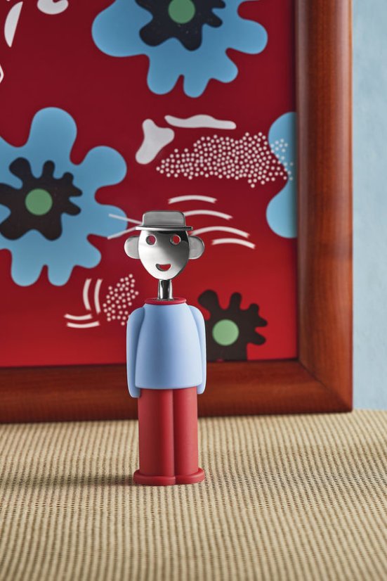 Alessandro M. – dizajnová vývrtka od Alessi - Farba: Červená a biela