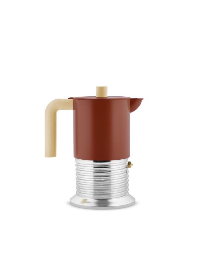 Vite - espresso kávovar 6 šálok - Farba: Hnedá