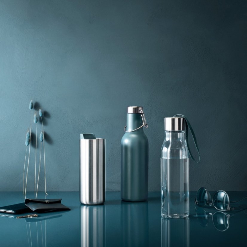 Dokonalá termofľaša Cool Thermo Flask od Eva Solo - Farba: Petrolová