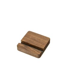 Drevený stojan na telefón - Orech