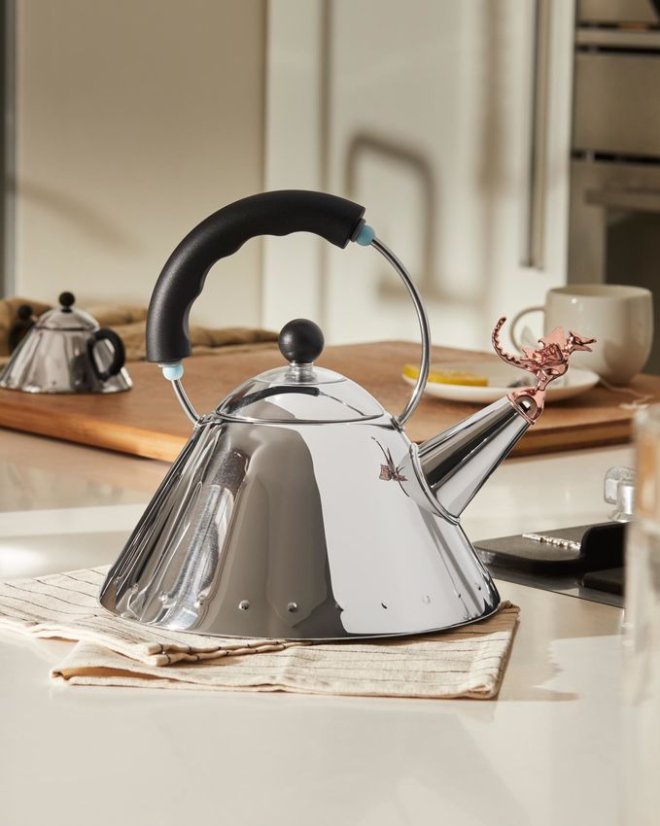Dizajnová kanvica Tea Rex od ALESSI