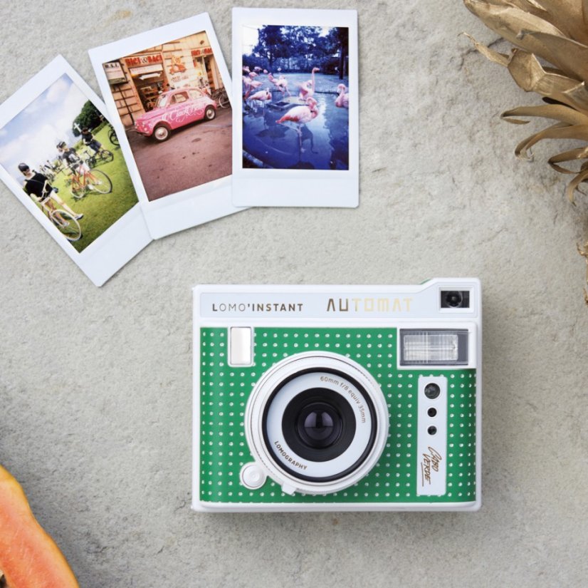 Instantný fotoaparát Lomo Instant Automat od Lomography Cabo Verde (zelený)