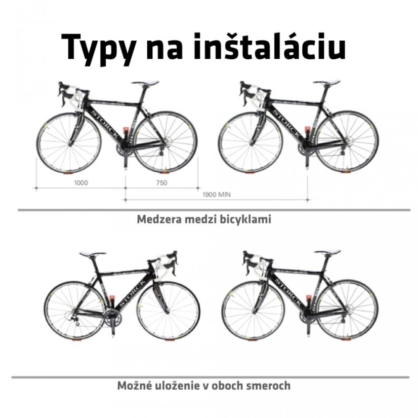 Držiak na bicykel SUPER HERO od Cycloc - Farba: Oranžová