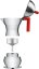Moka kávovar Pulcina od Alessi a illy