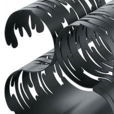 Stojan na víno Barkcellar od Alessi čierny