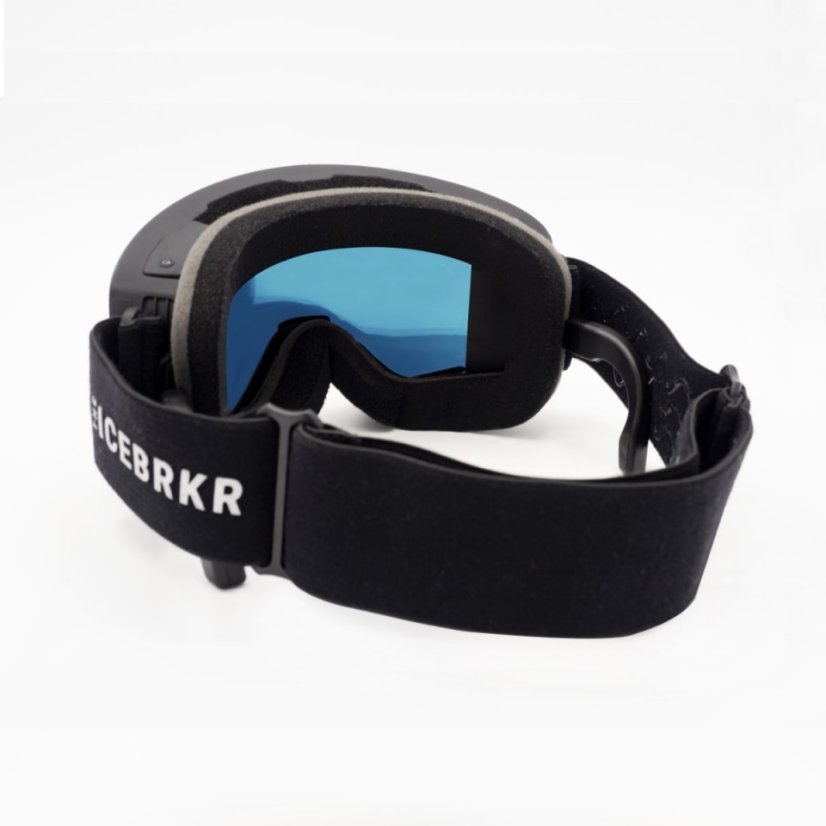 Lyžiarske okuliare IceBRKR s Bone Conduction slúchadlami a Intercomom - Druh: Sivé sklo