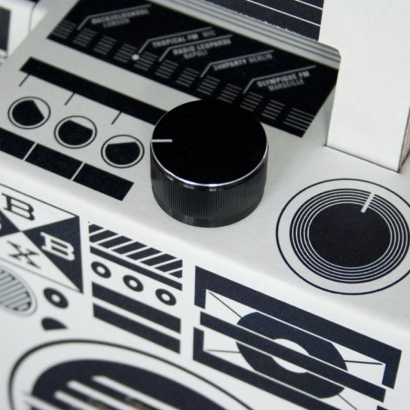 DIY kartónový bluetooth reproduktor Berlin Boombox - Druh: Yo! MTV Raps Boombox