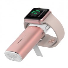 Powerbanka MiPow Power Tube 6000 pre Apple Watch Rose Gold