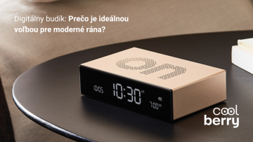 Digitálny budík: Prečo je ideálnou voľbou pre moderné rána?