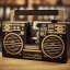 DIY kartónový bluetooth reproduktor Berlin Boombox - Druh: Yo! MTV Raps Boombox