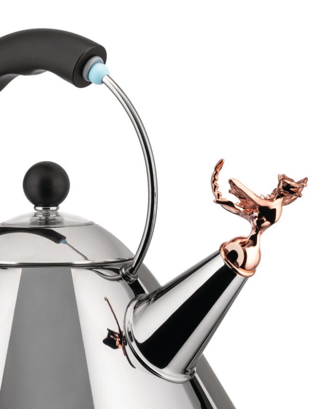 Dizajnová kanvica Tea Rex od ALESSI