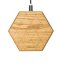 Bezdrôtová nabíjačka Bewood Slim Hexagon QI 15W Dub