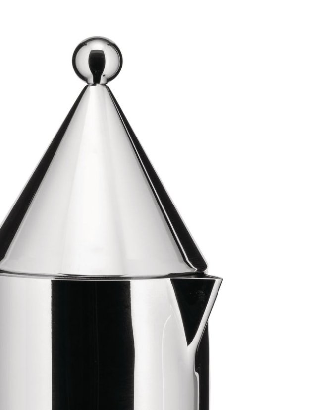 La Conica – moka kávovar z nehrdzavejúcej ocele od ALESSI - Veľkosť: 6 šálok